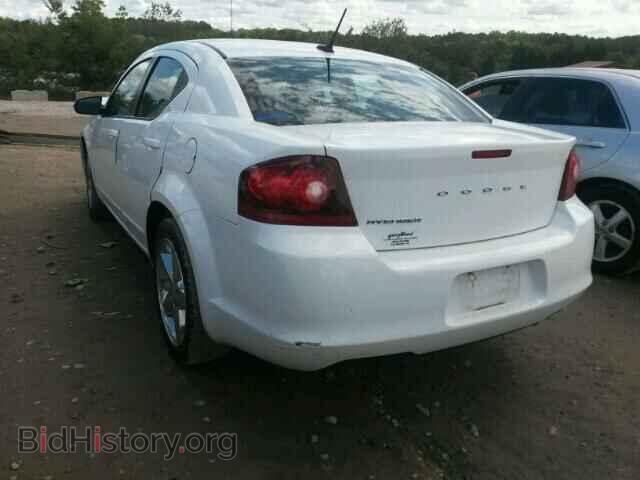 2011 DODGE AVENGER - VIN: 1B3BD4FB7BN558691 - Фото 3