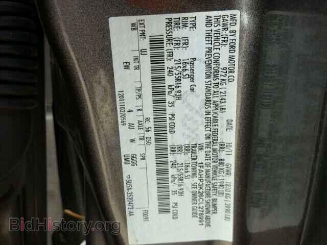 2012 FORD FOCUS - VIN: 1FAHP3K26CL278991 - Photo 10