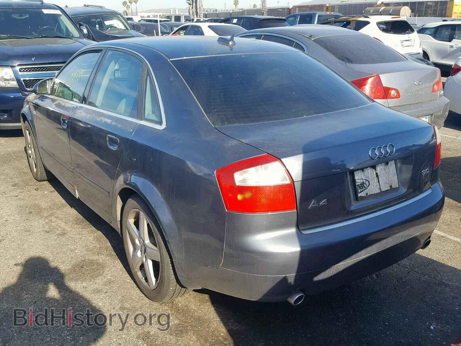 2005 AUDI A4 - VIN: WAULT68E25A055278 - Фото 3