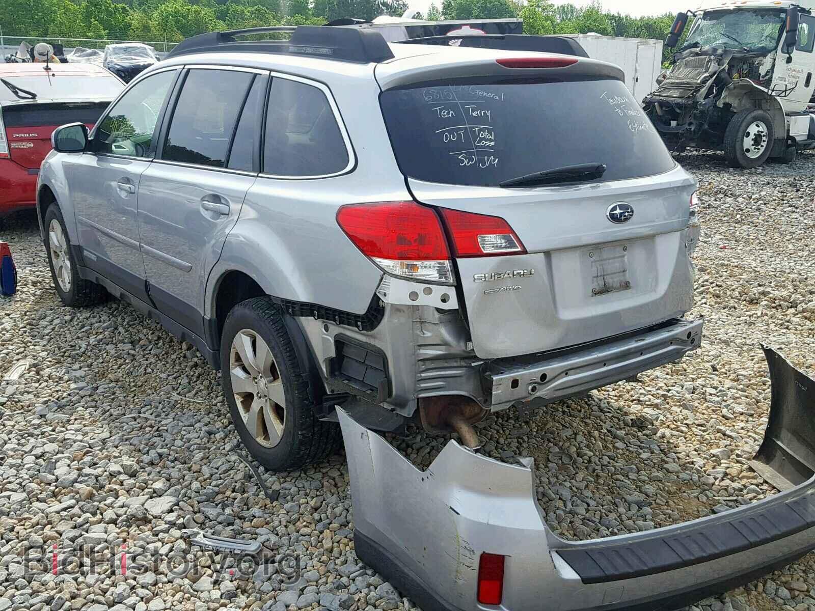 2012 SUBARU OUTBACK 2. - VIN: 4S4BRBCC0C3218664 - Фото 3