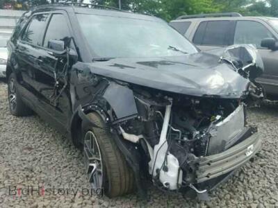 2016 Ford EXPLORER Explorer S, black — VIN 1FM5K8GT2GGA73737, Copart