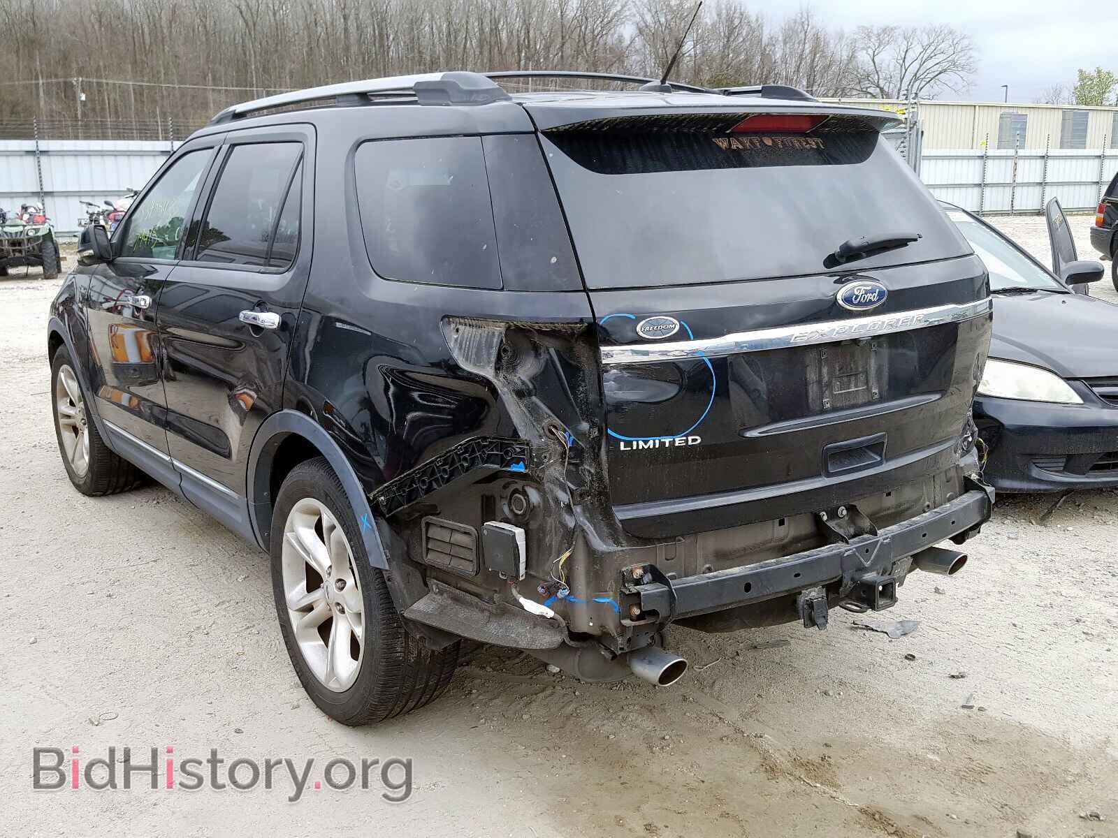 2012 FORD EXPLORER - VIN: 1FMHK7F87CGA07621 - Photo 3