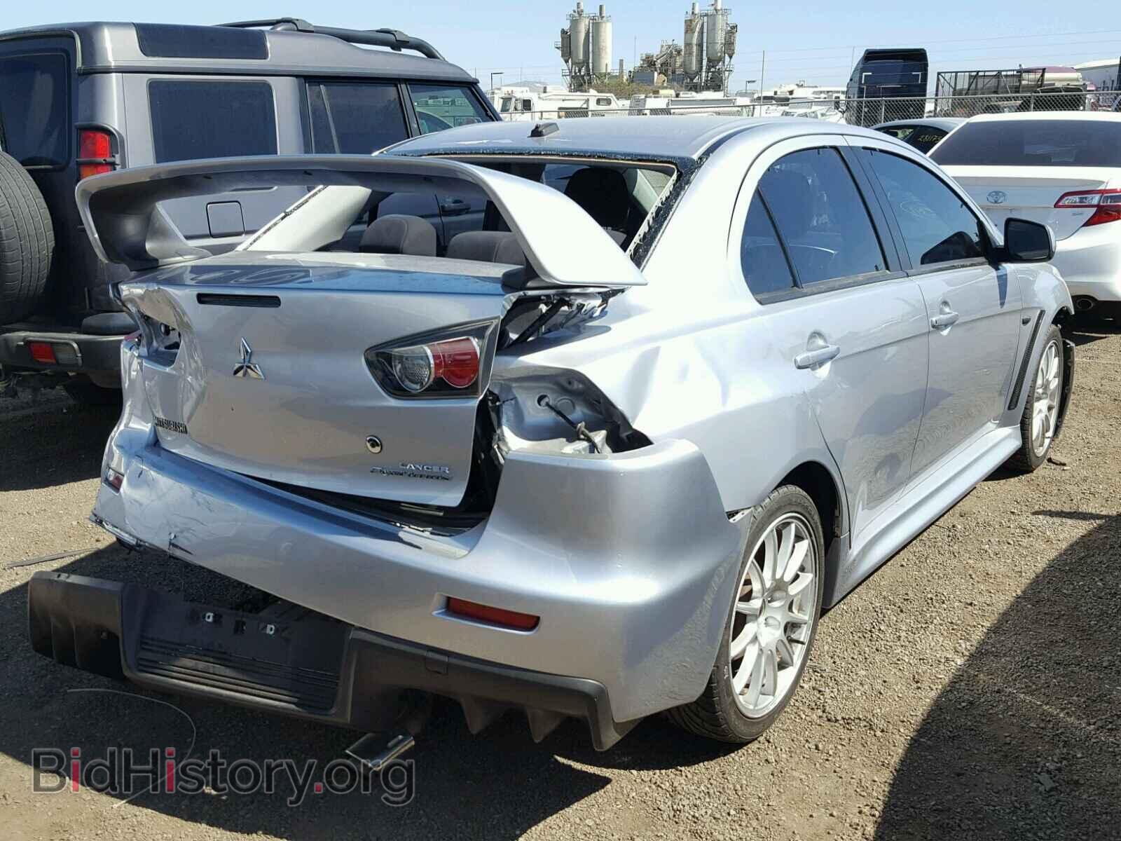2010 MITSUBISHI EVO - VIN: JA32W8FV2AU031526 - Фото 4