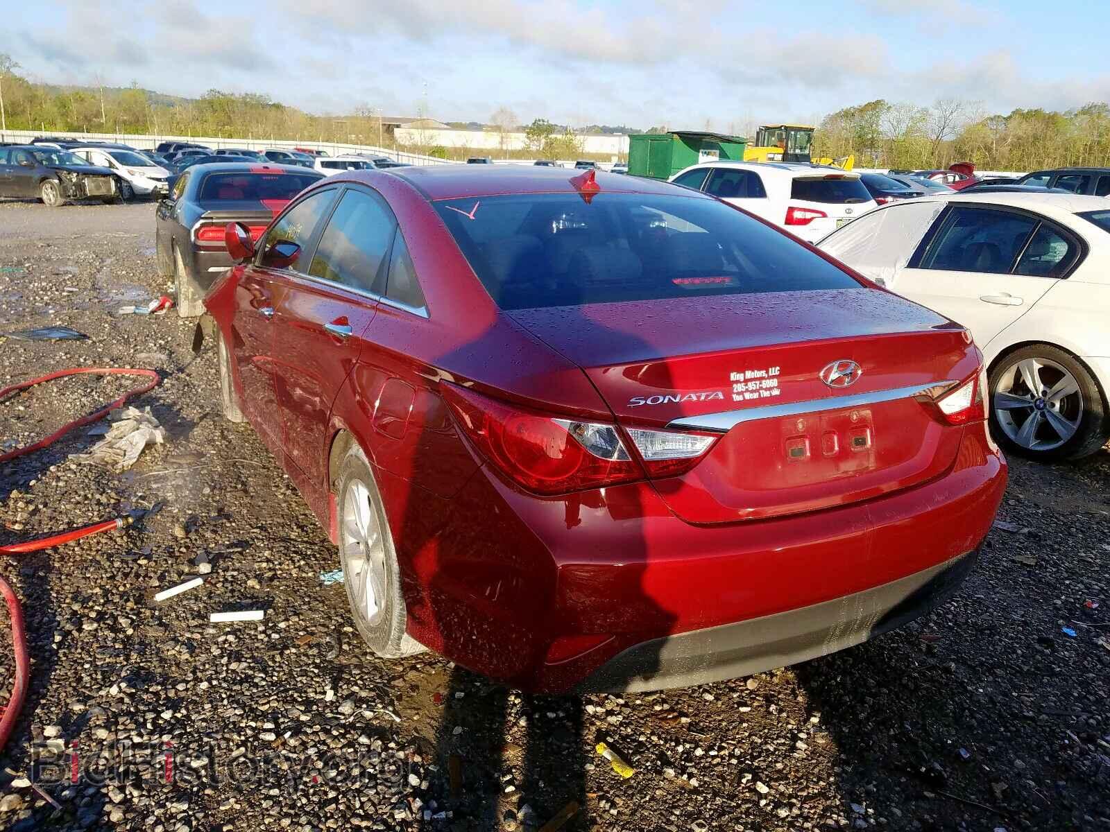 2014 HYUNDAI SONATA - VIN: 5NPEB4AC8EH869293 - Photo 3