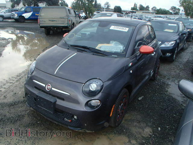 2014 FIAT 500 - VIN: 3C3CFFGE1ET225672 - Фото 2