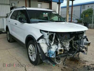 2013 Ford EXPLORER Explorer X, белый — VIN 1FM5K8D83DGA49510, Copart