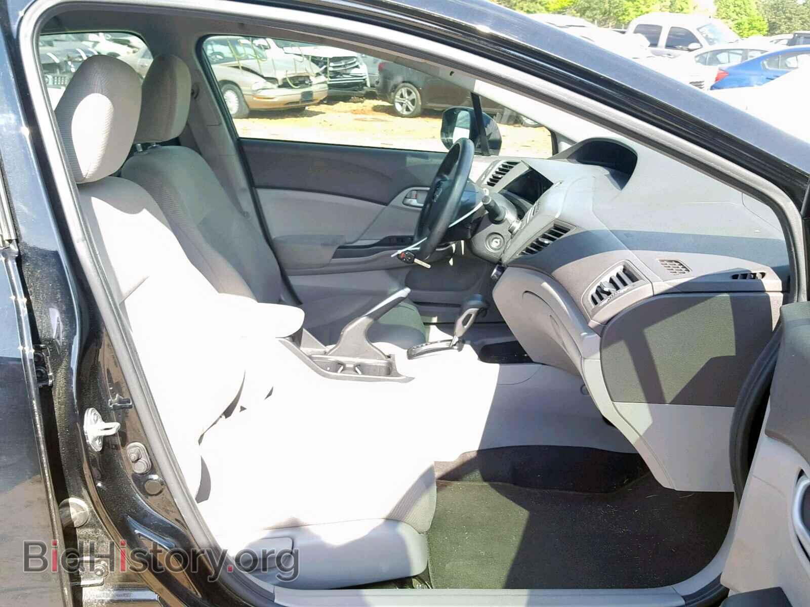 2012 HONDA CIVIC LX - VIN: 2HGFB2F54CH334763 - Фото 5