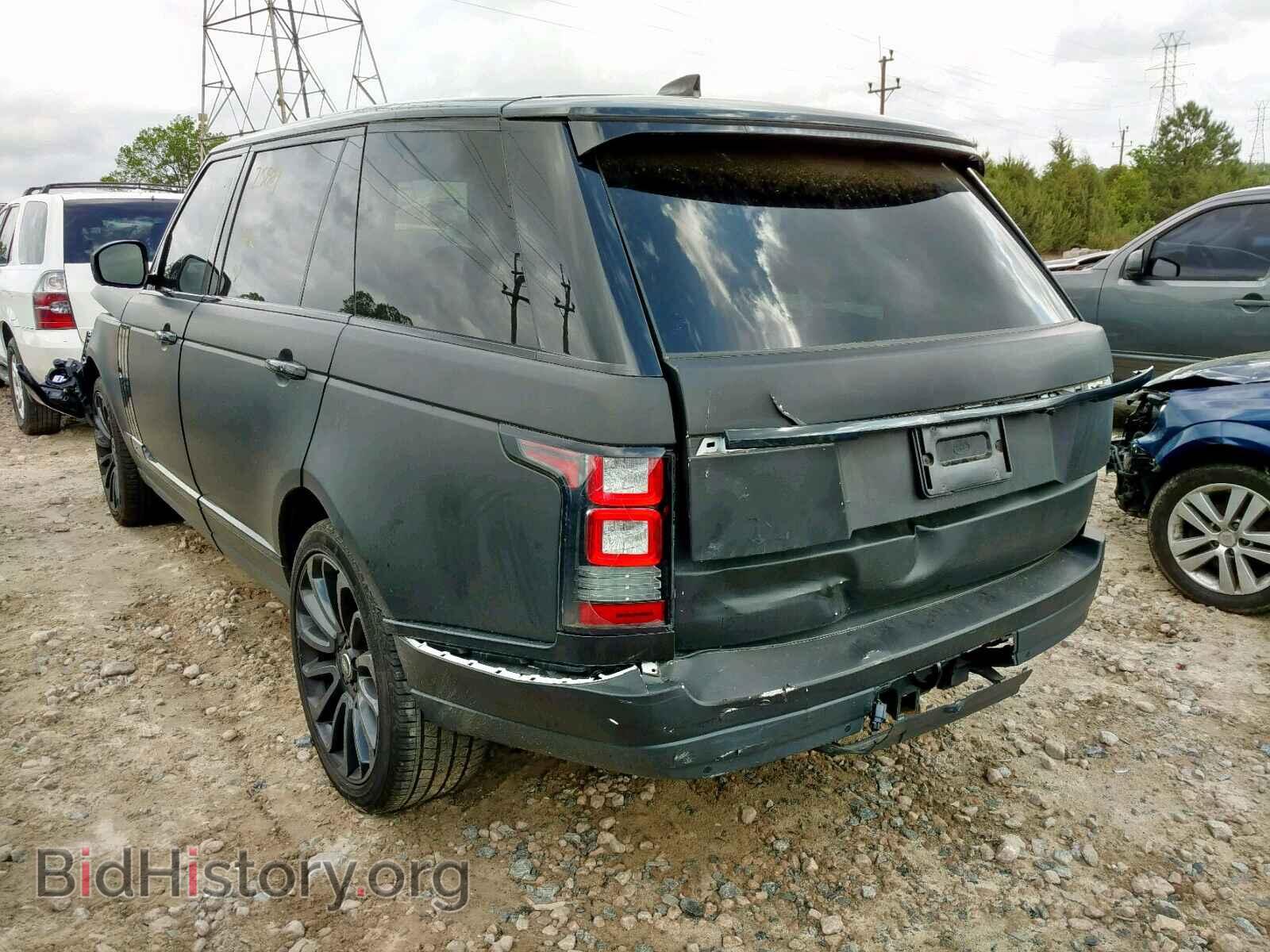 2017 LAND ROVER RANGE ROVE - VIN: SALGS5FE1HA355590 - Фото 3