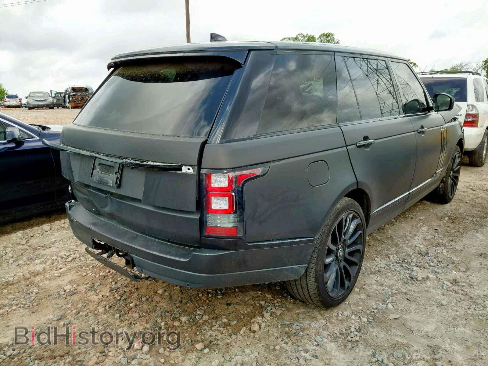 2017 LAND ROVER RANGE ROVE - VIN: SALGS5FE1HA355590 - Фото 4