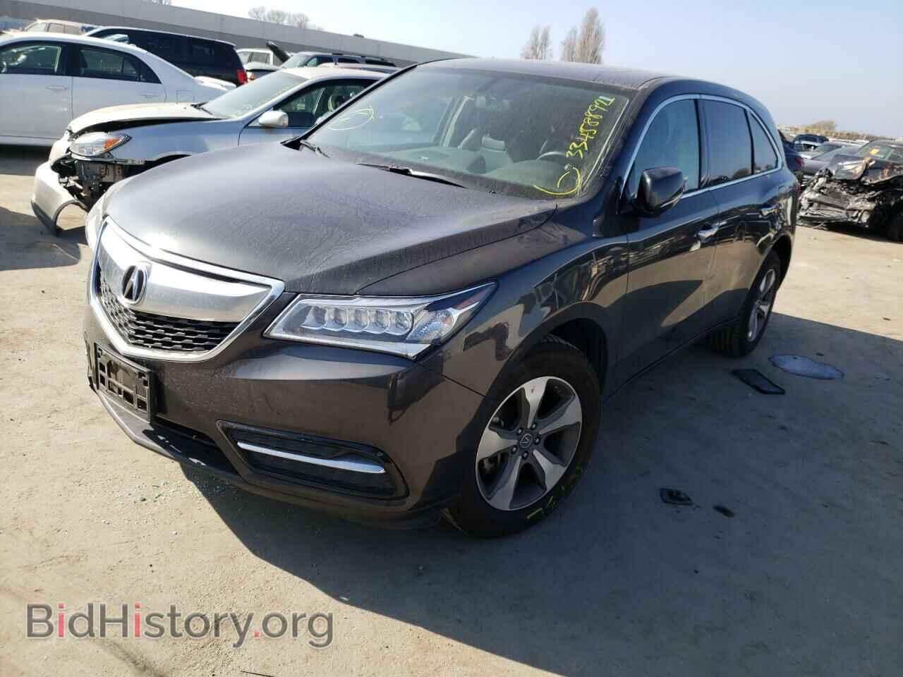 2014 ACURA MDX - VIN: 5FRYD4H20EB044267 - Photo 2