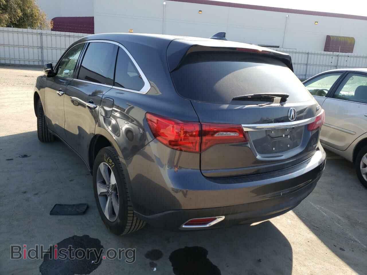 2014 ACURA MDX - VIN: 5FRYD4H20EB044267 - Photo 3