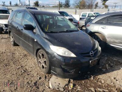 2009 Mazda 5, black — VIN JM1CR29L290340744, Copart
