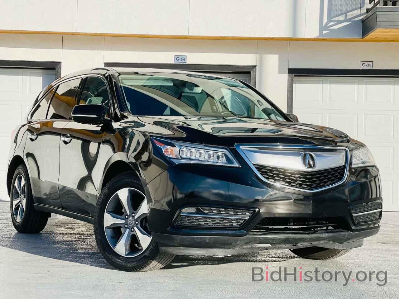 Фотография 5FRYD4H26GB060671 - ACURA MDX 2016