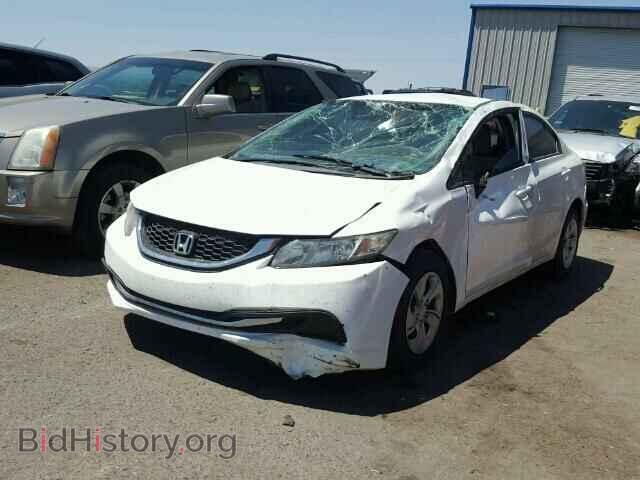 2013 HONDA CIVIC - VIN: 2HGFB2F55DH521964 - Фото 2