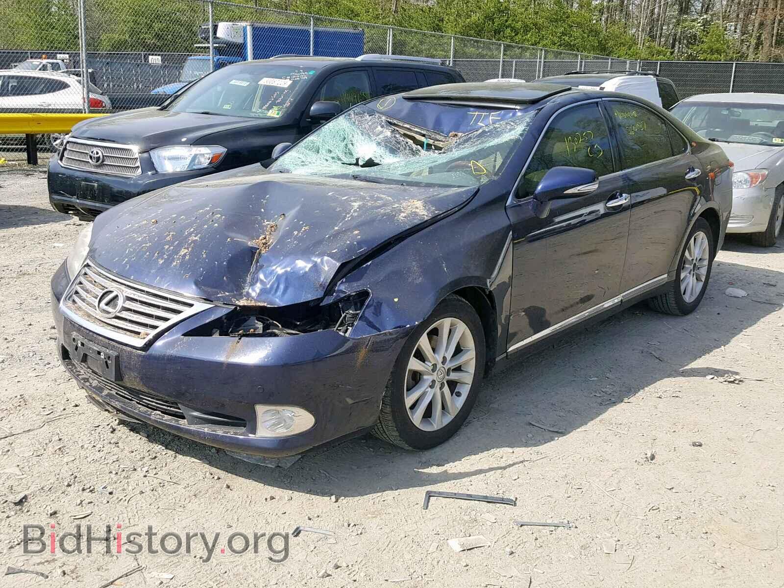 2011 LEXUS ES350 - VIN: JTHBK1EG6B2441524 - Фото 2