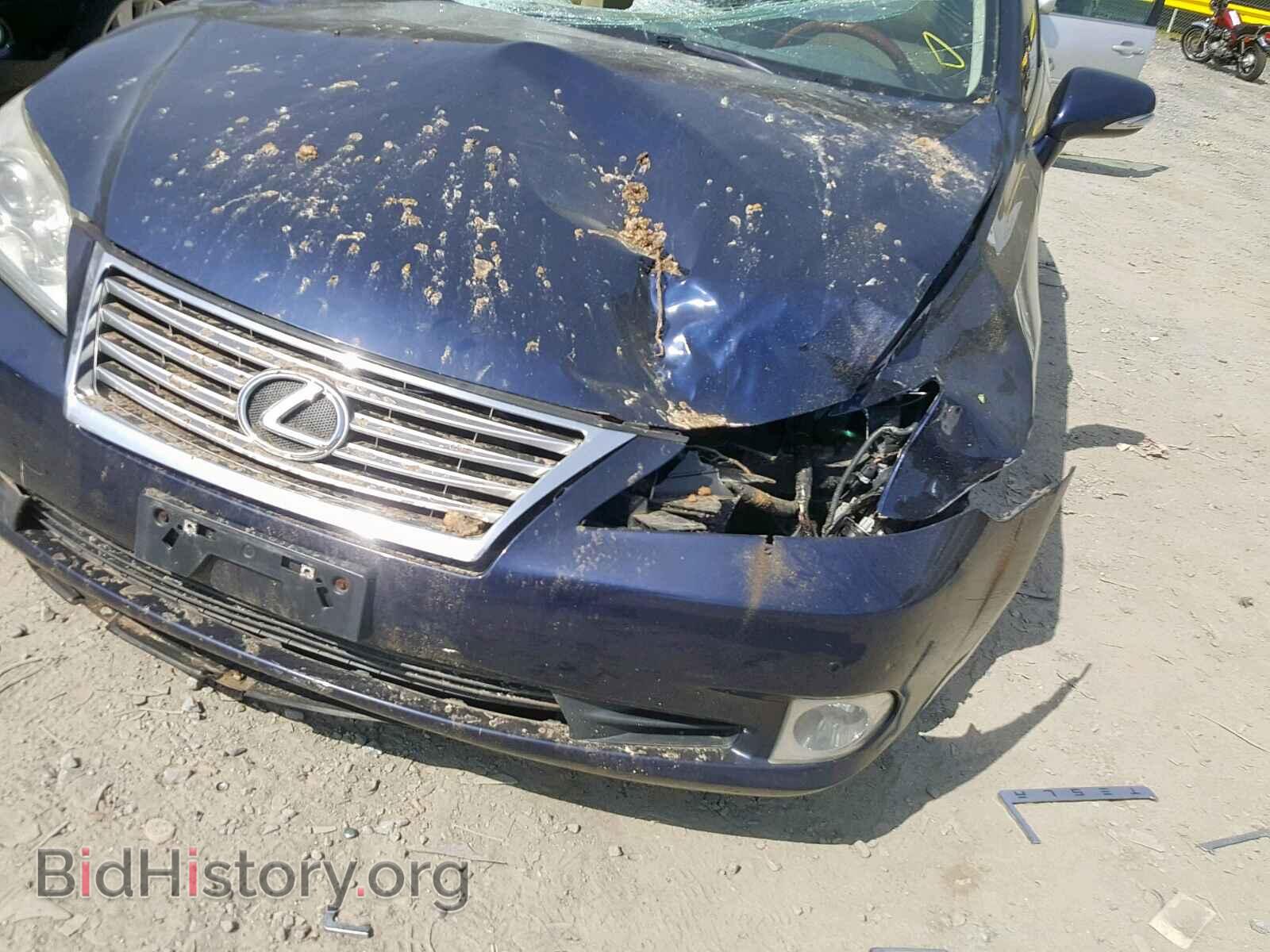 2011 LEXUS ES350 - VIN: JTHBK1EG6B2441524 - Фото 9