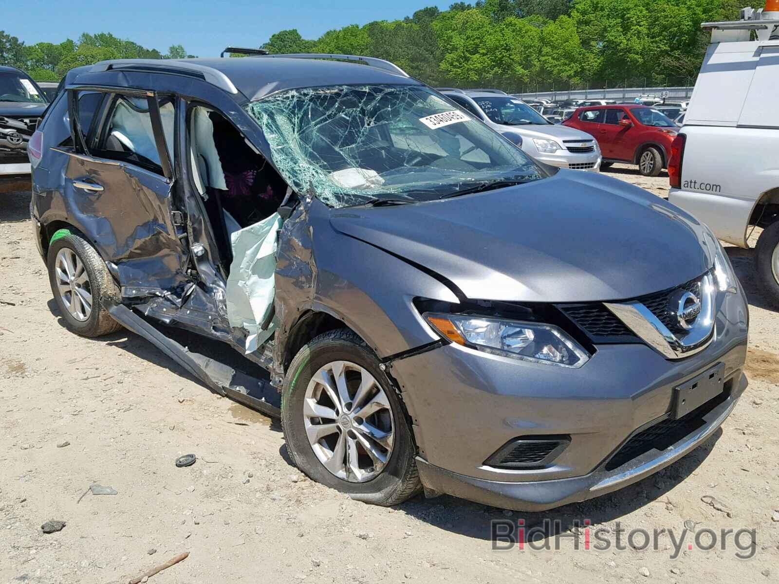 Photo KNMAT2MT0FP519786 - NISSAN ROGUE S 2015