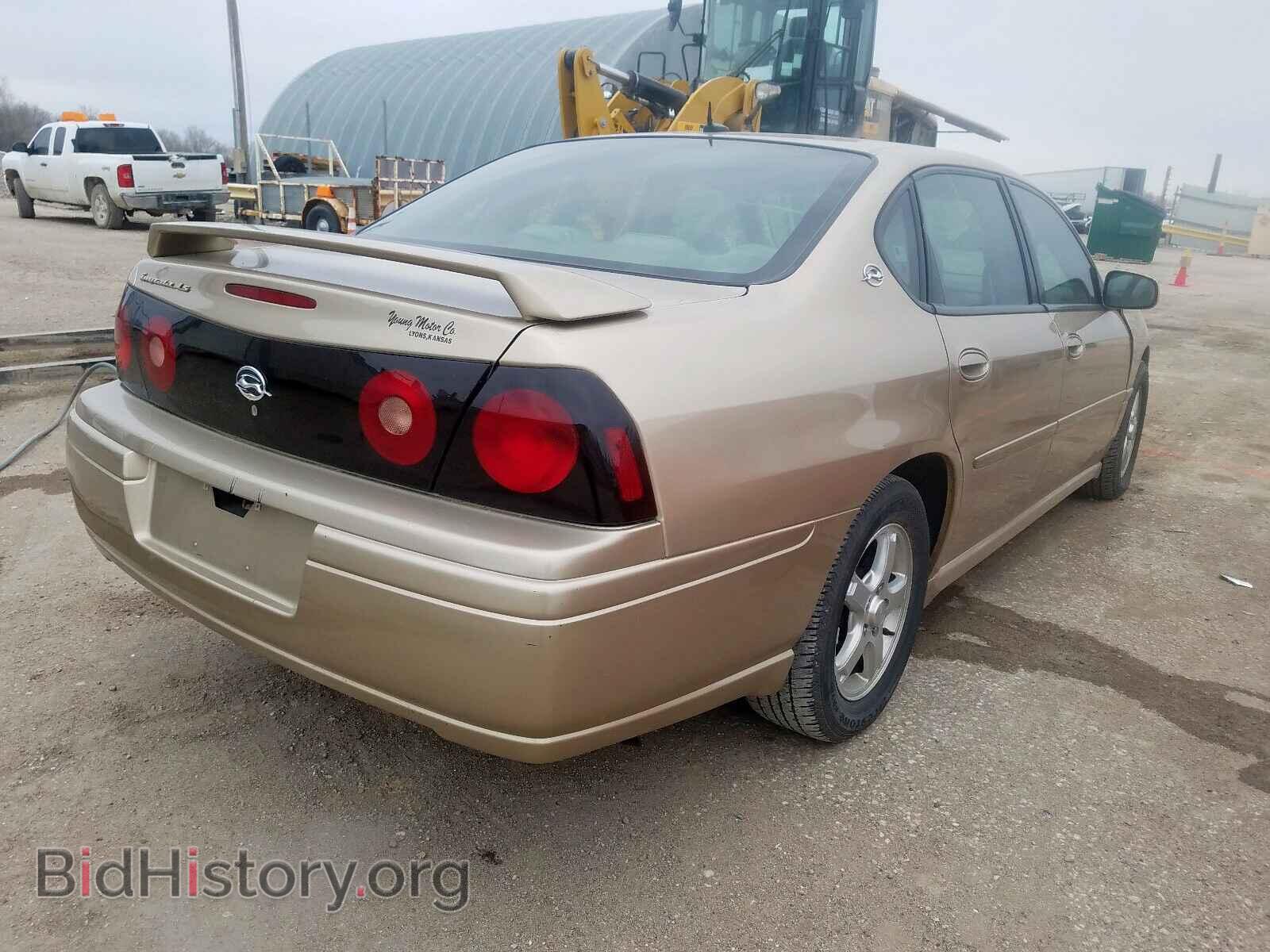 2005 CHEVROLET IMPALA - VIN: 2G1WH52K759130863 - Фото 4