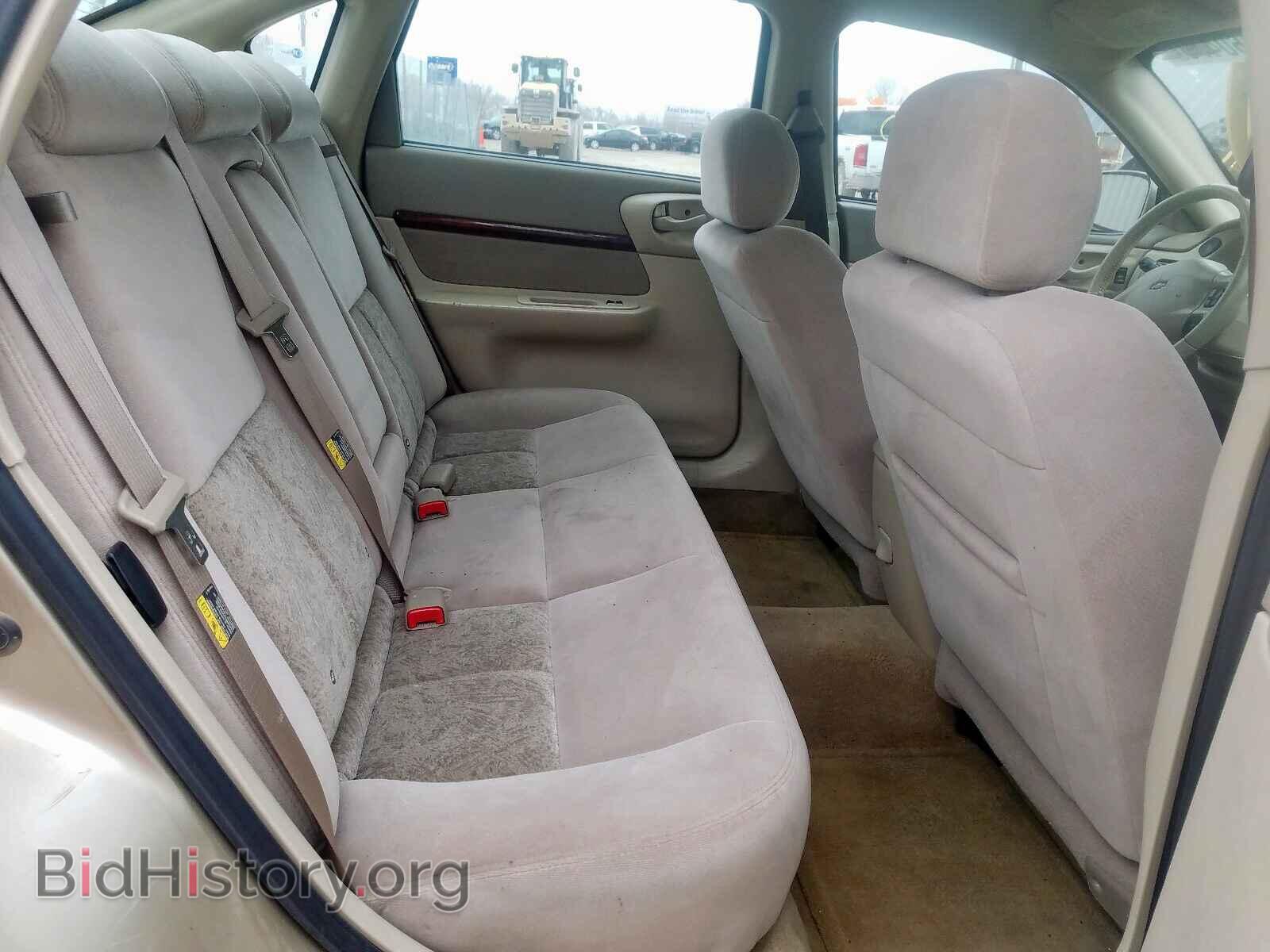 2005 CHEVROLET IMPALA - VIN: 2G1WH52K759130863 - Фото 6
