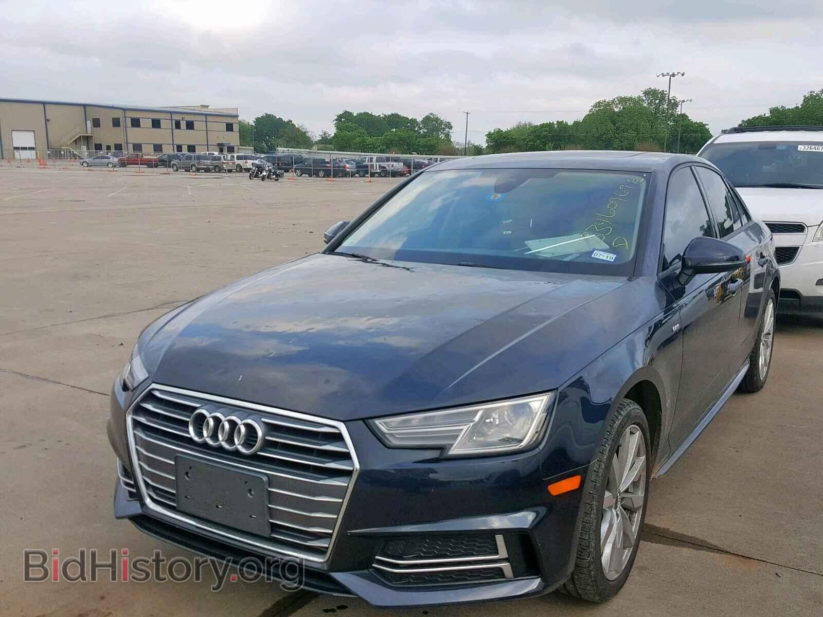 2018 AUDI A4 - VIN: WAUKMAF48JA025766 - Photo 2