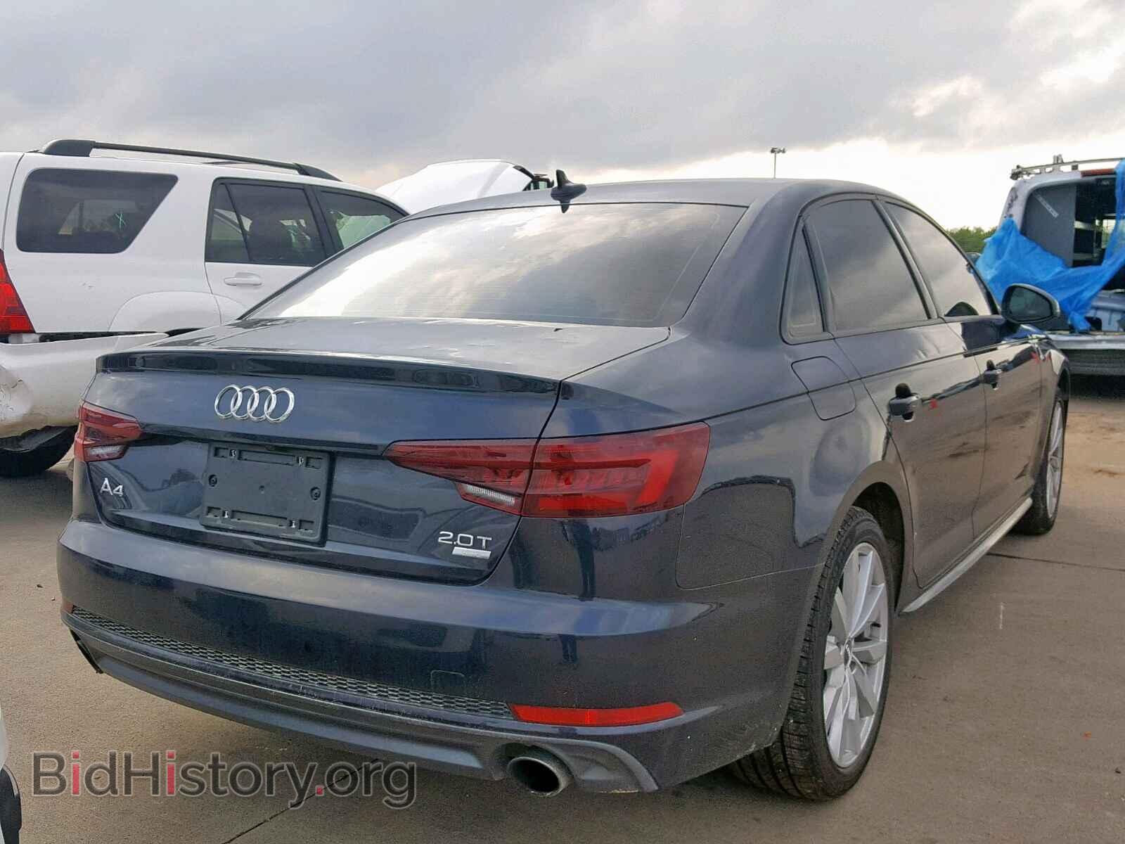 2018 AUDI A4 - VIN: WAUKMAF48JA025766 - Photo 4