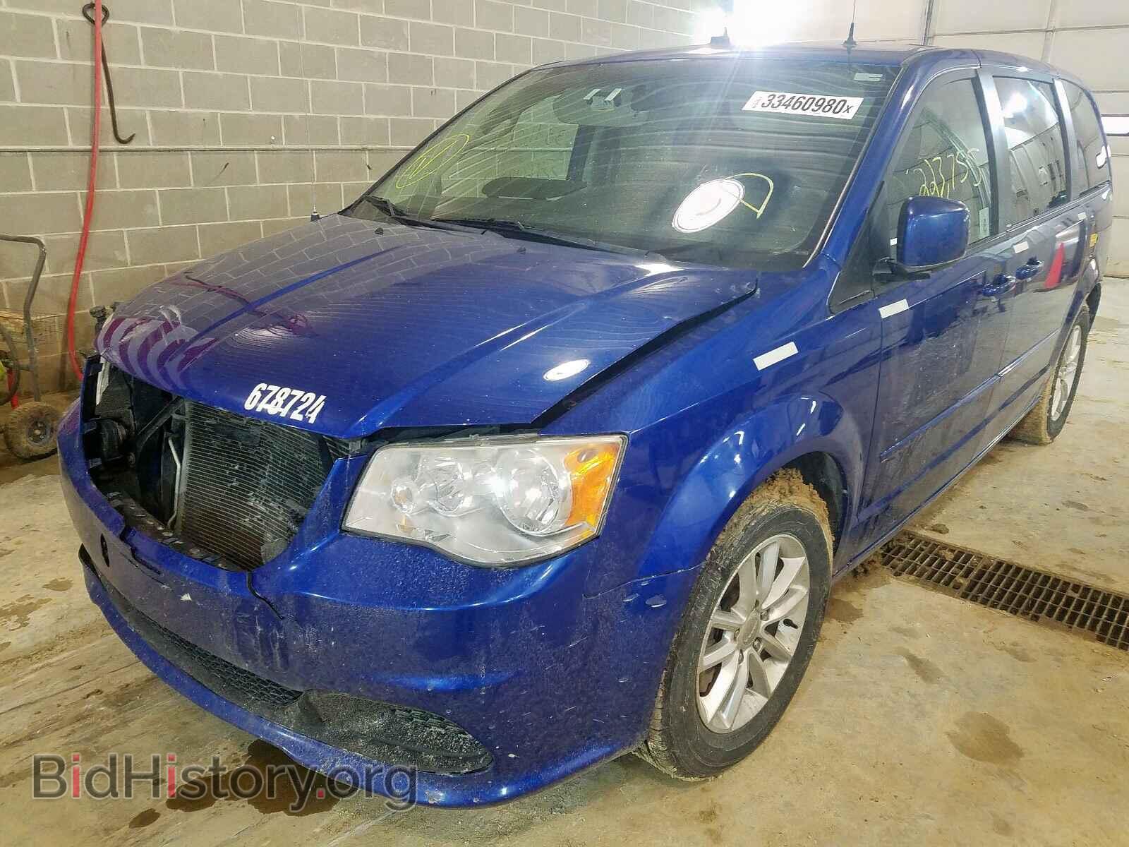 2013 DODGE CARAVAN - VIN: 2C4RDGCG9DR678724 - Фото 2