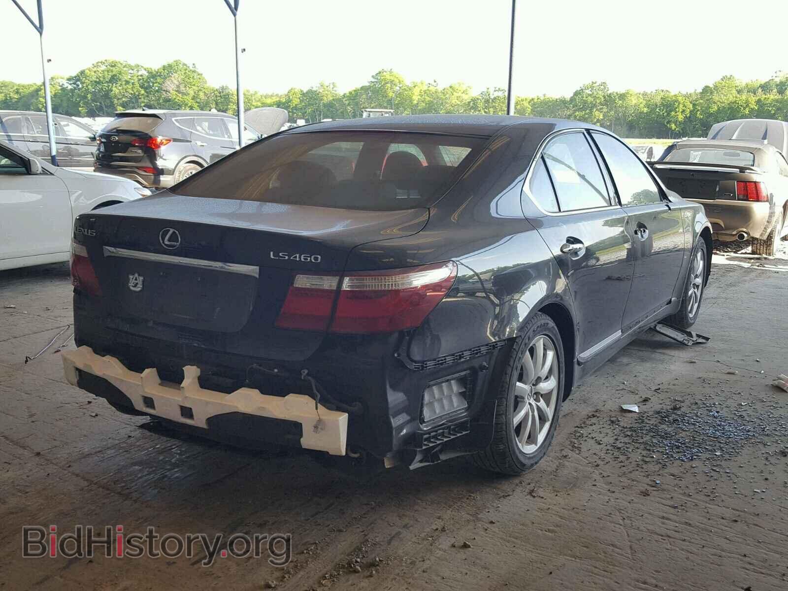 2007 LEXUS LS460 - VIN: JTHBL46F175020711 - Photo 4