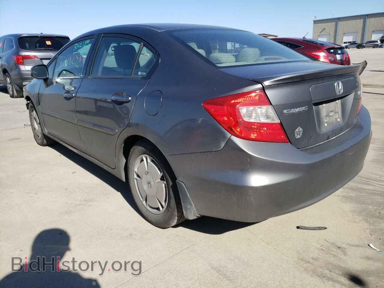 2012 HONDA CIVIC - VIN: 2HGFB2F60CH518526 - Фото 3