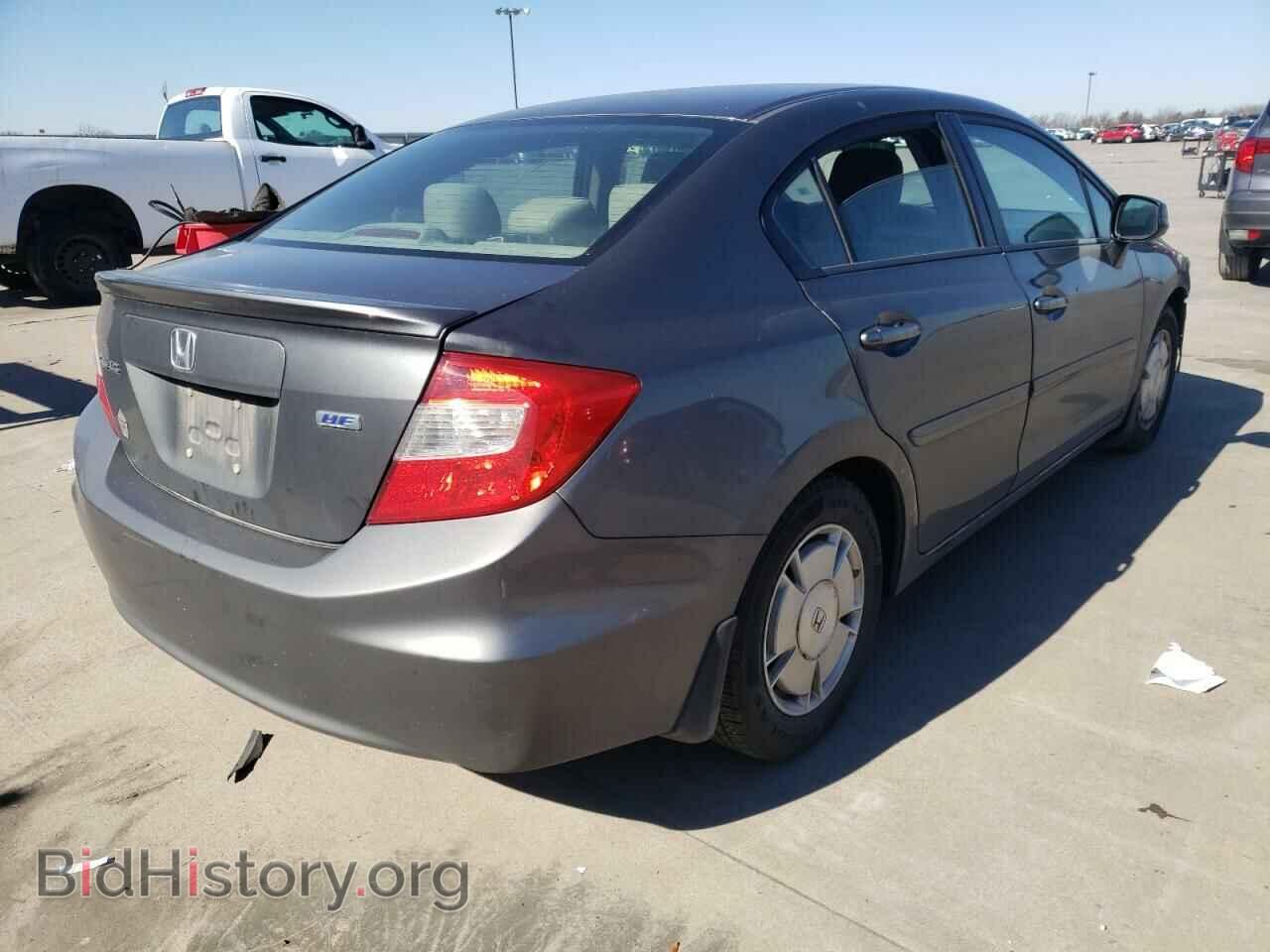 2012 HONDA CIVIC - VIN: 2HGFB2F60CH518526 - Фото 4