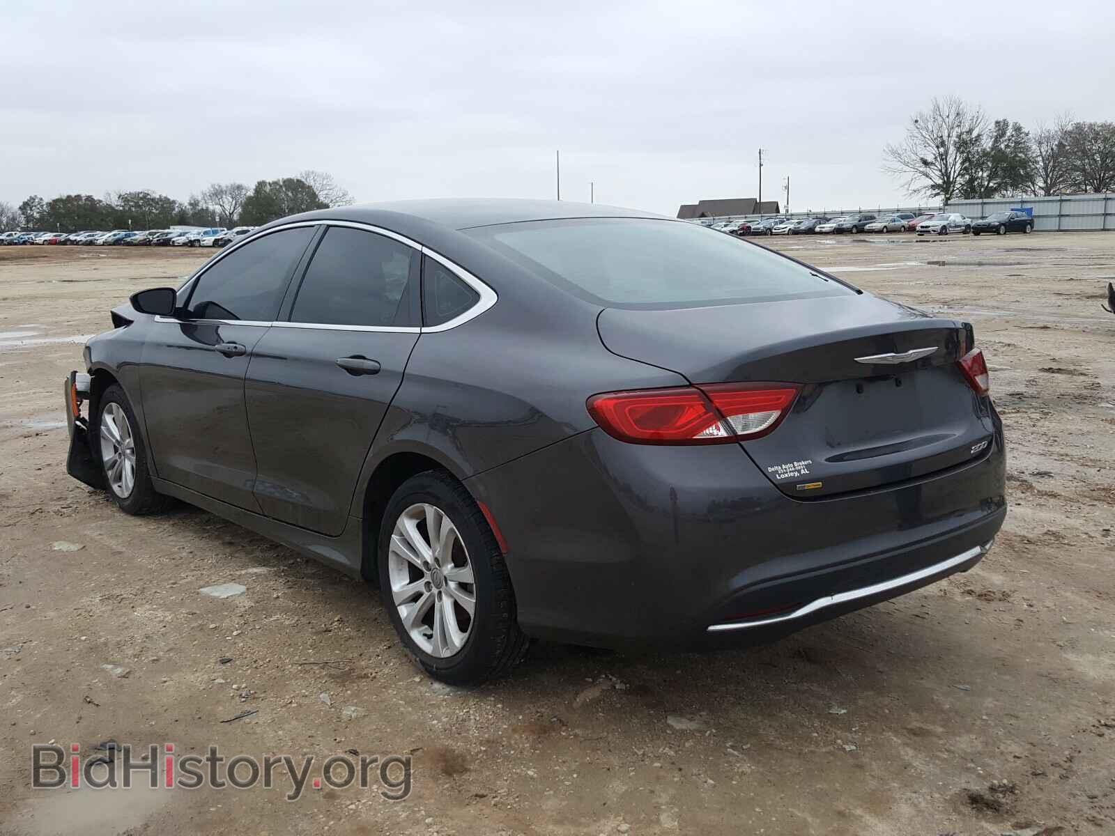 2016 CHRYSLER 200 - VIN: 1C3CCCAB4GN179733 - Фото 3