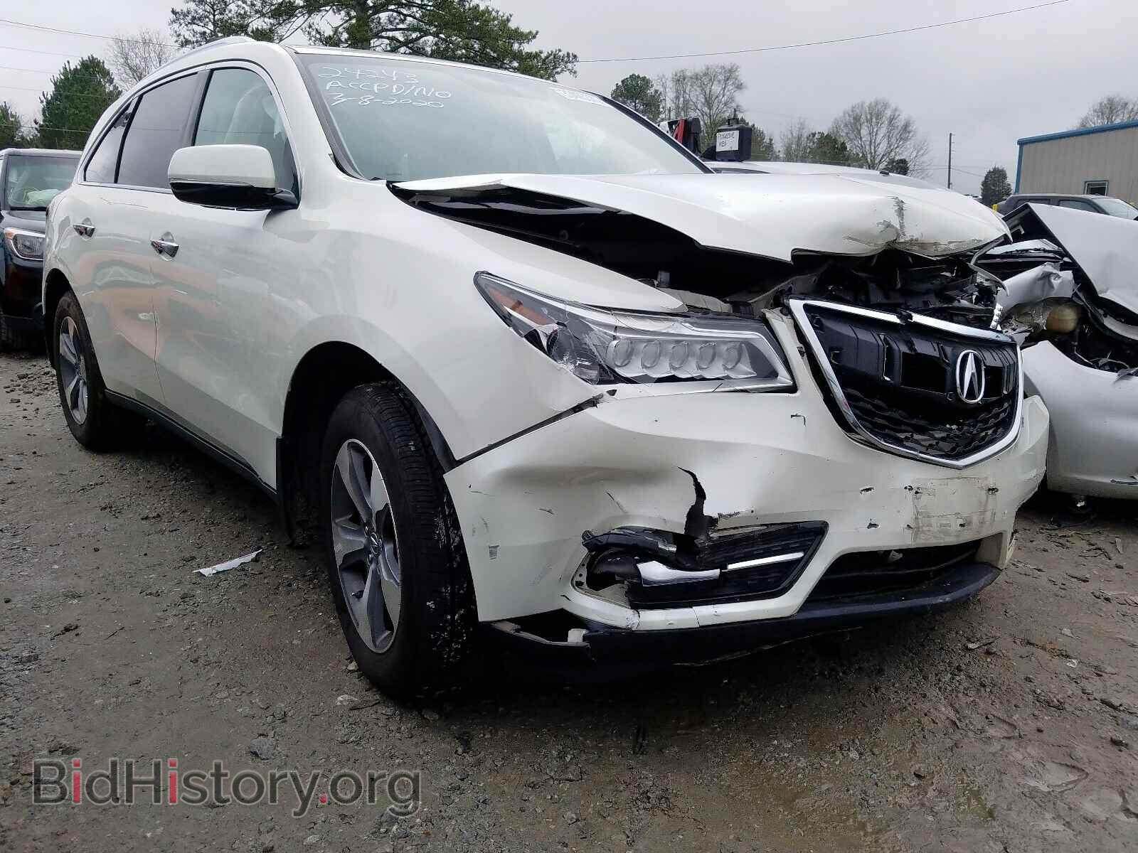 Фотография 5FRYD3H24EB014148 - ACURA MDX 2014