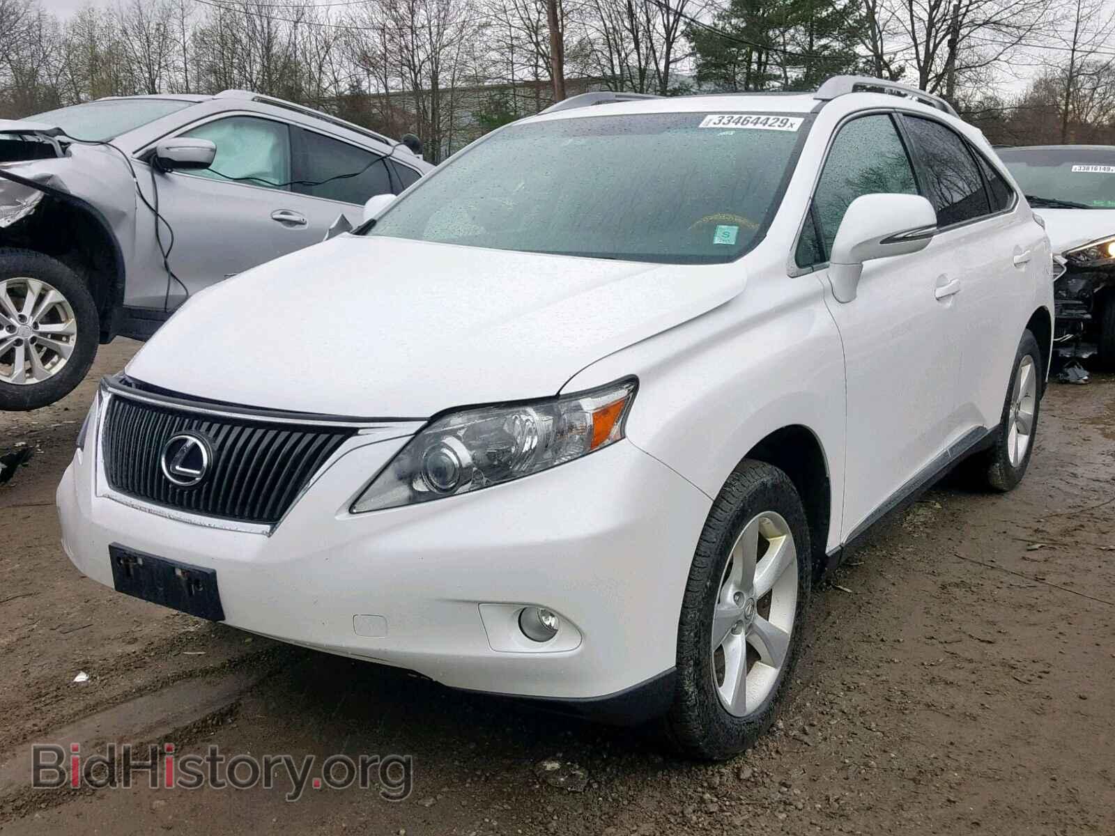 2011 LEXUS RX 350 - VIN: 2T2BK1BAXBC086503 - Фото 2