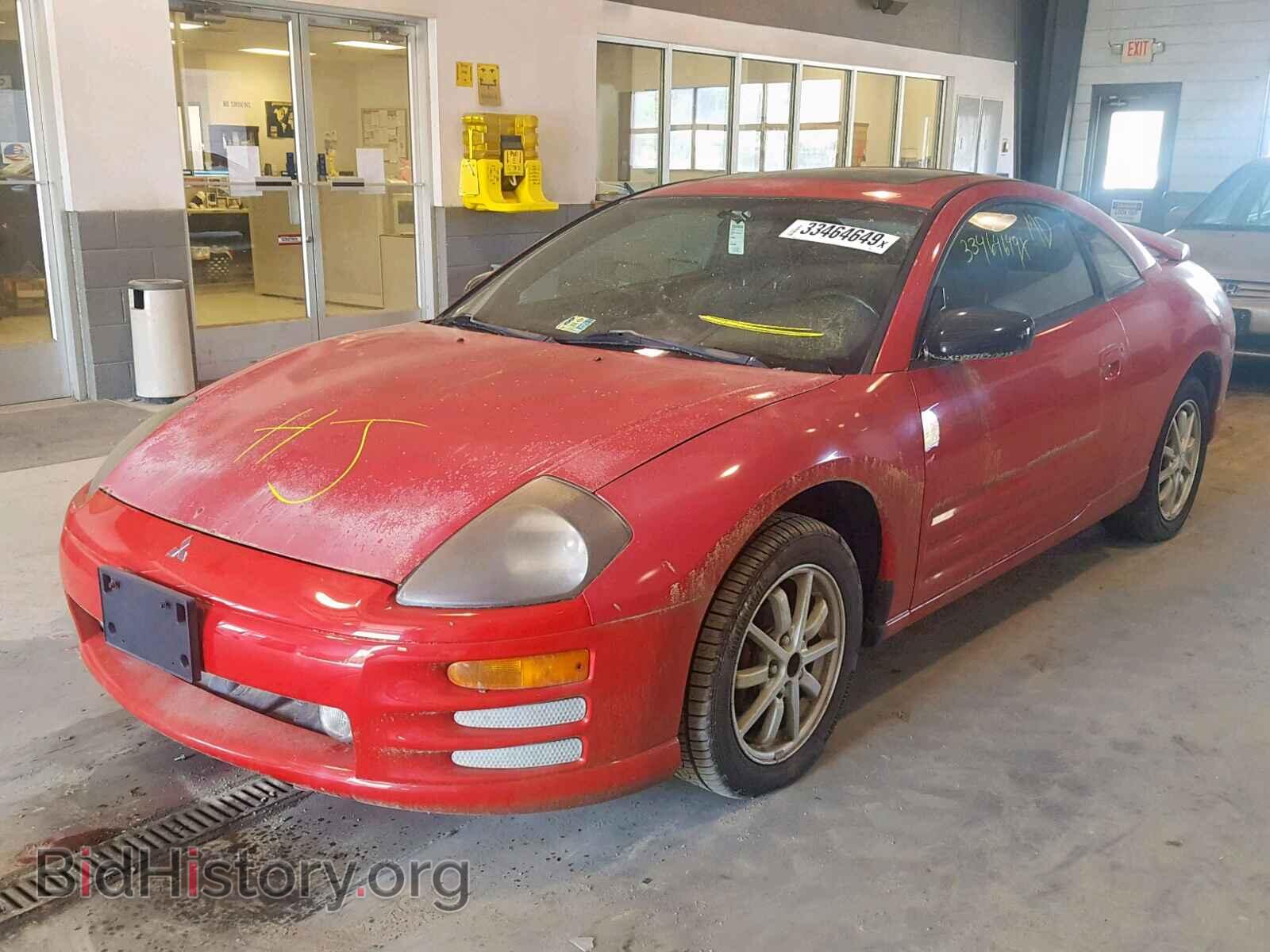 2000 MITSUBISHI ECLIPSE - VIN: 4A3AC44G0YE162250 - Фото 2