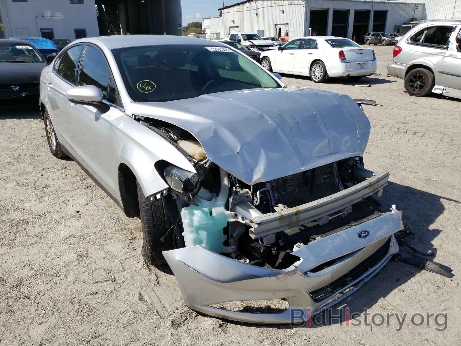 Photo 3FA6P0G71GR186284 - FORD FUSION 2016