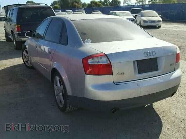 2002 AUDI A4 - VIN: WAUJC68E42A119422 - Фото 3
