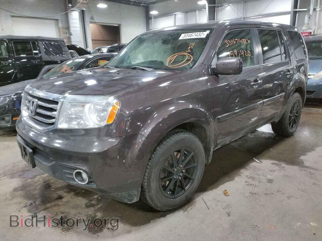 2013 HONDA PILOT - VIN: 5FNYF4H5XDB013659 - Фото 2