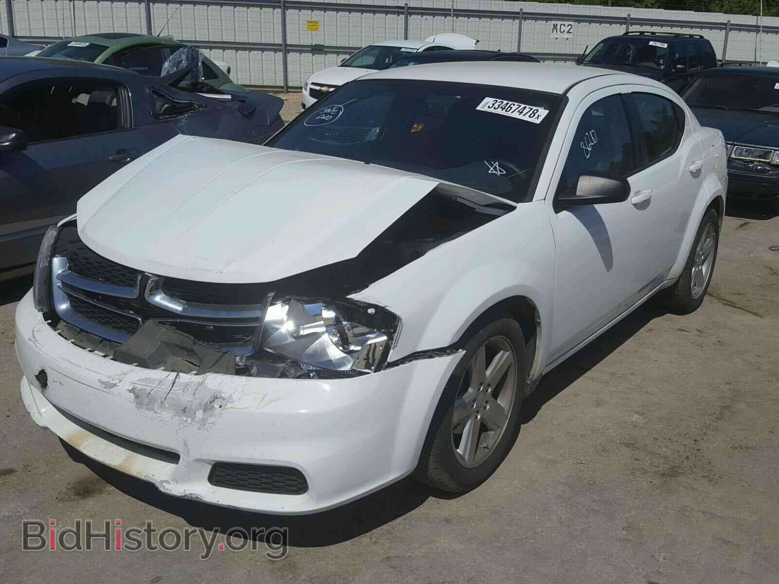 2013 DODGE AVENGER - VIN: 1C3CDZAB6DN707316 - Photo 2
