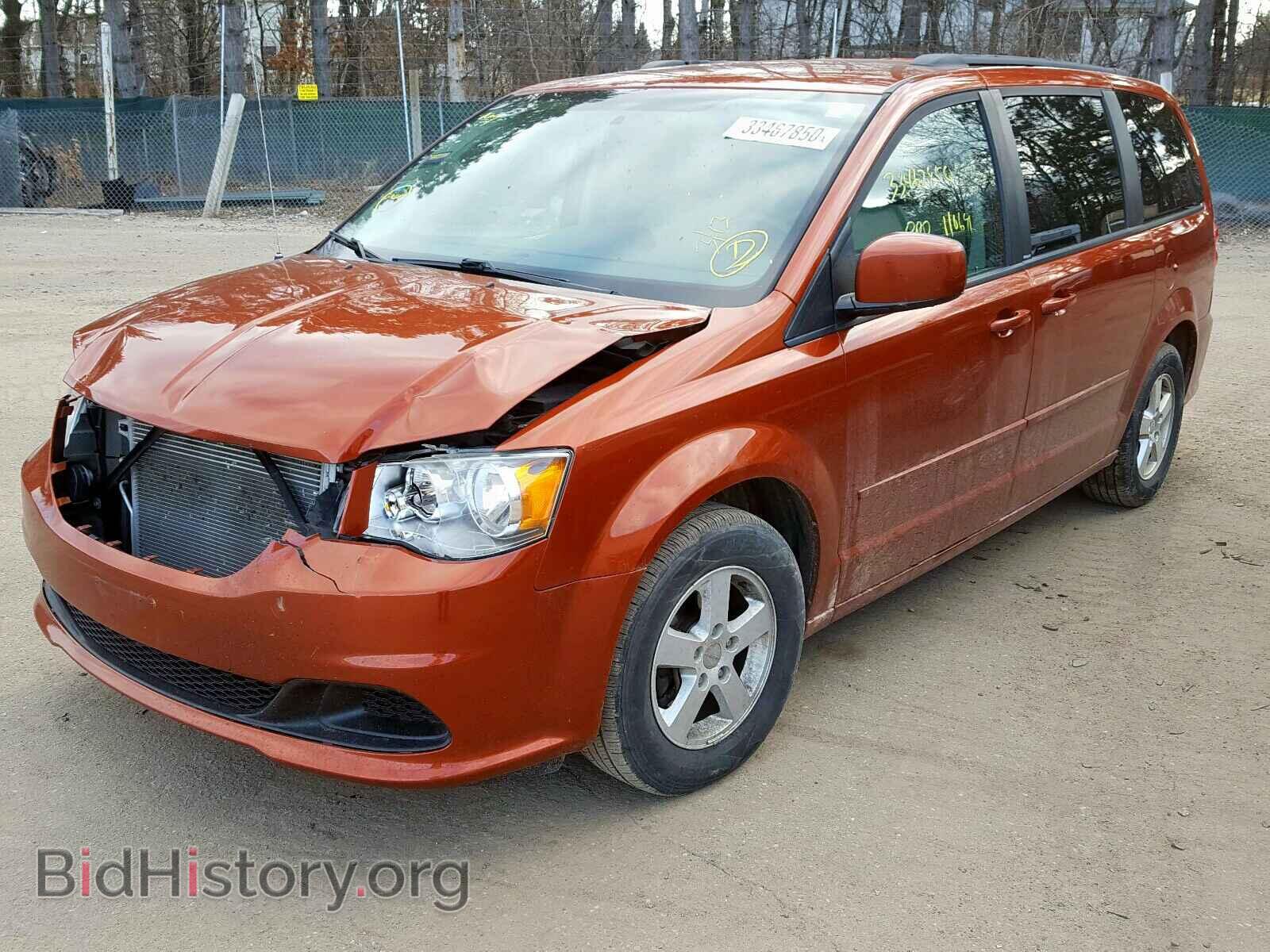 2012 DODGE CARAVAN - VIN: 2C4RDGCG5CR211718 - Фото 2