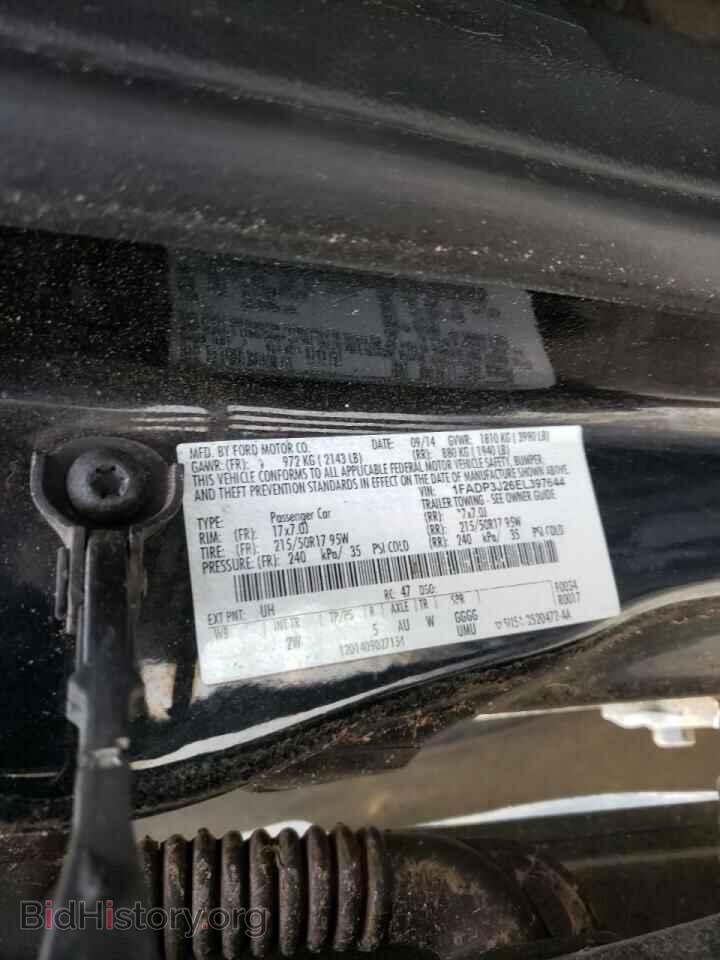 2014 FORD FOCUS - VIN: 1FADP3J26EL397644 - Фото 10