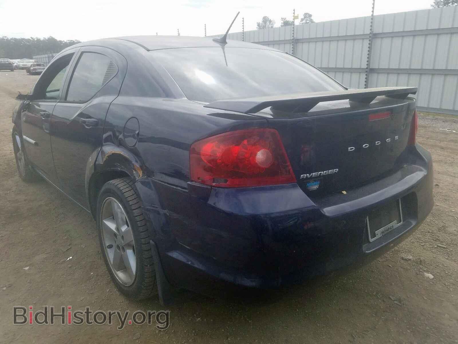 2014 DODGE AVENGER - VIN: 1C3CDZAB0EN110776 - Фото 3