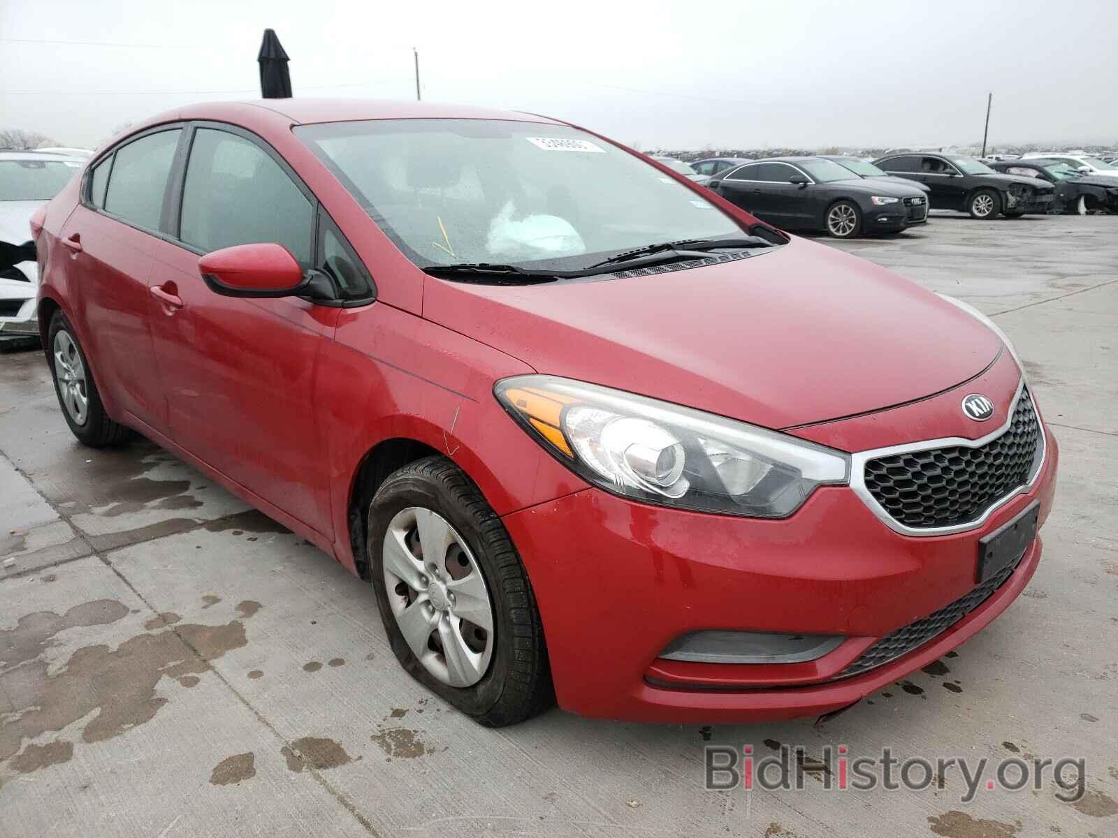 Фотография KNAFK4A6XG5445595 - KIA FORTE 2016