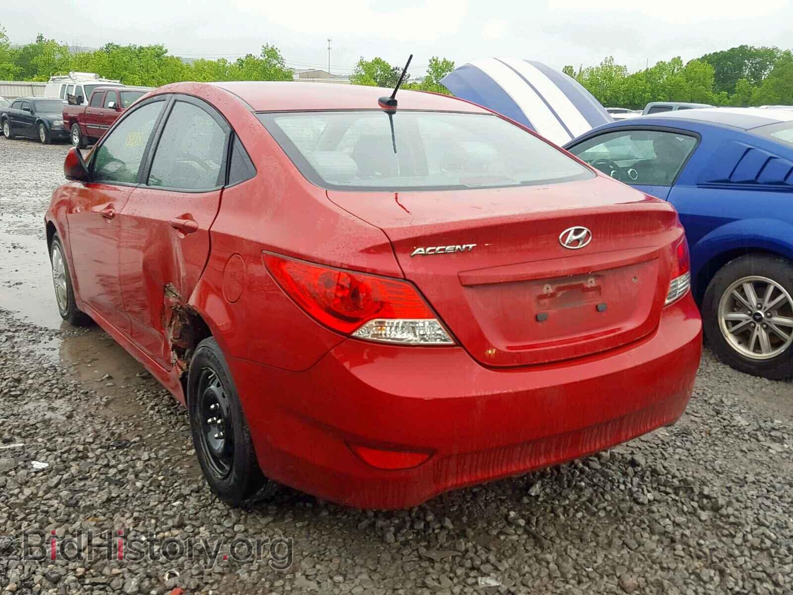 2014 HYUNDAI ACCENT - VIN: KMHCT4AEXEU674173 - Фото 3