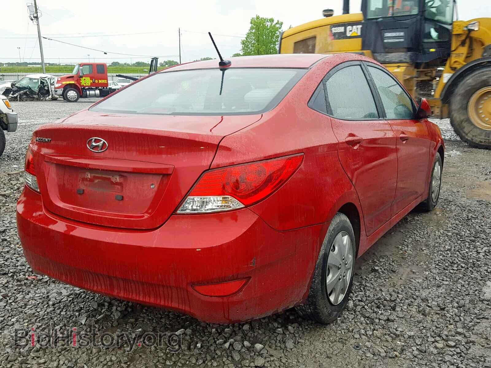 2014 HYUNDAI ACCENT - VIN: KMHCT4AEXEU674173 - Фото 4