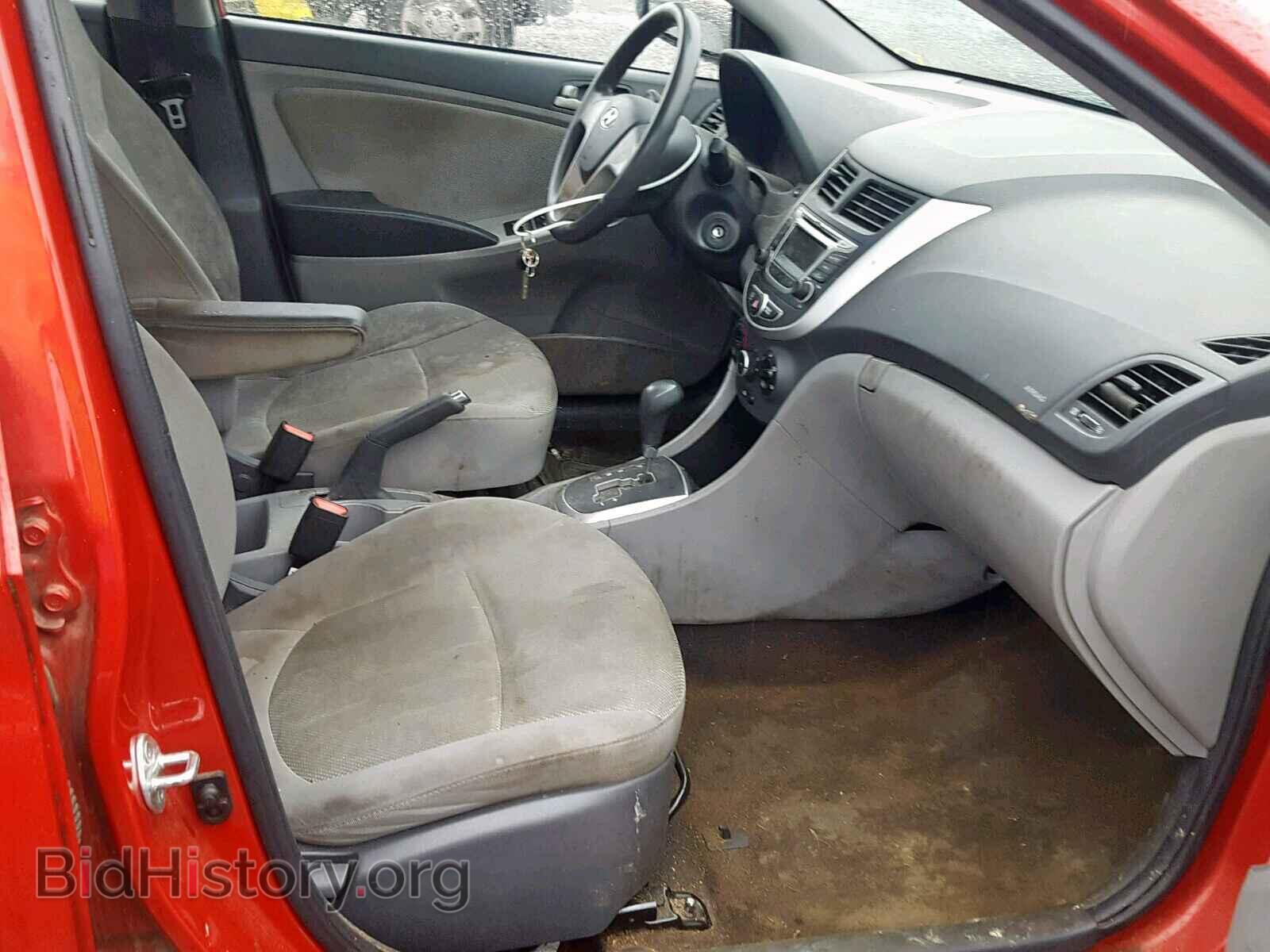2014 HYUNDAI ACCENT - VIN: KMHCT4AEXEU674173 - Фото 5