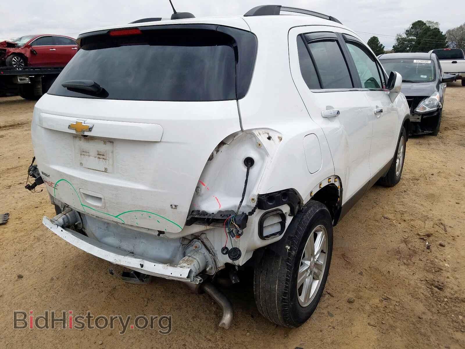 2017 CHEVROLET TRAX - VIN: KL7CJLSB8HB050653 - Фото 4