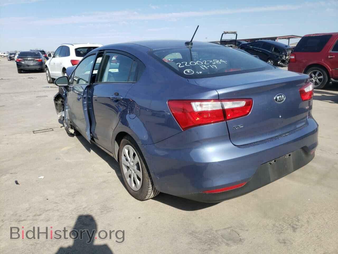2016 KIA RIO - VIN: KNADM4A34G6627021 - Фото 3