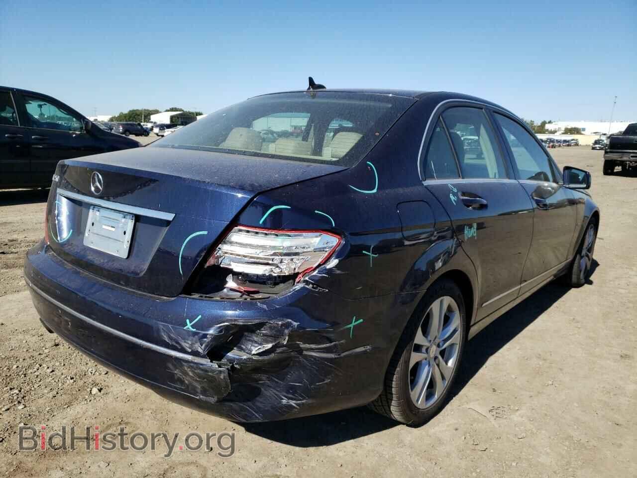 2012 MERCEDES-BENZ C-CLASS - VIN: WDDGF4HB9CA603382 - Фото 4