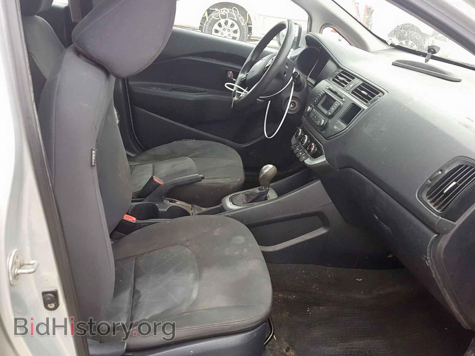 2012 KIA RIO - VIN: KNADM4A31C6047249 - Фото 5