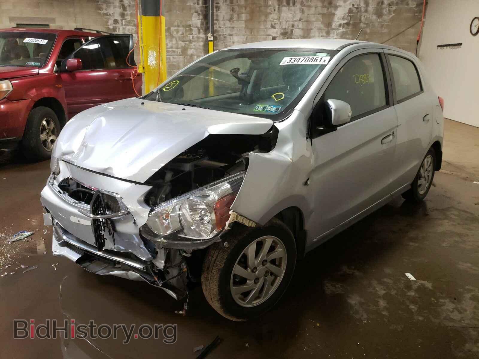 2017 MITSUBISHI MIRAGE - VIN: ML32A4HJ2HH008627 - Фото 2