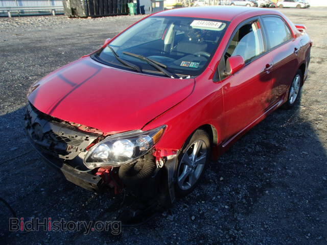 2011 TOYOTA COROLLA - VIN: 2T1BU4EE6BC557092 - Фото 2
